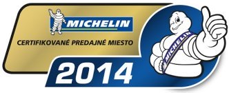 Pneucom.sk - Certifikované odberné miesto Michelin 2014