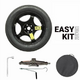 Alu dojazdové koleso EASY KIT R19 5x114.3x56,1