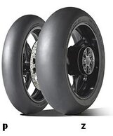 Dunlop SPORTMAX GP RACER D212 SLICK M 200/55 R17 78W Rear TL  