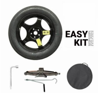 Alu dojazdové koleso EASY KIT R17 5x120x72,6