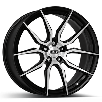 DOTZ Misano dark 7.5x17 5x112 ET40 Gunmetal/polished