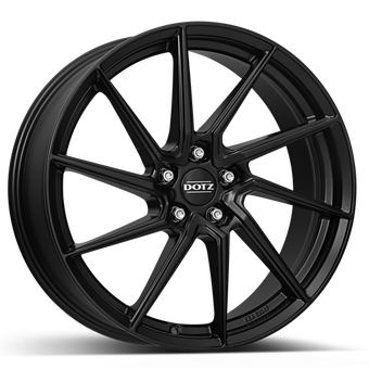 DOTZ Spa black 7.5x17 5x100 ET35 Black matt