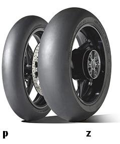 Dunlop SPORTMAX GP RACER D212 SLICK M 200/55 R17 -- R TL M