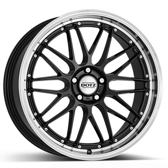 DOTZ Revvo dark 7.5x17 5x112 ET48 Gunmetal/polished lip