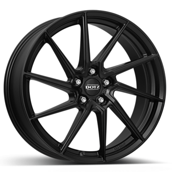 DOTZ Spa black 7.5x17 5x112 ET48 Black matt