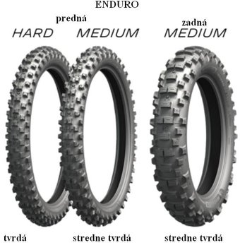Michelin ENDURO MEDIUM Rear 140/80 R18 70R REAR TT