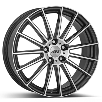 AEZ Steam 8x20 5x108 ET45 Gunmetal/polished