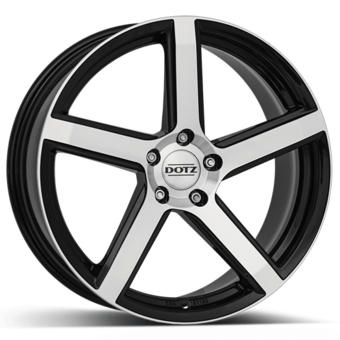 DOTZ CP5 dark 8.5x20 5x112 ET28 Black/polished