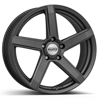 DOTZ CP5 7x17 5x100 ET45 Graphite matt
